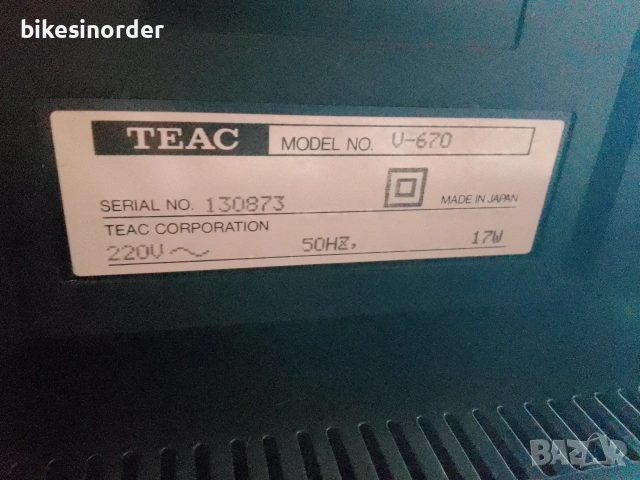 TEAC V-670 триглав дек, снимка 7 - Декове - 53928472