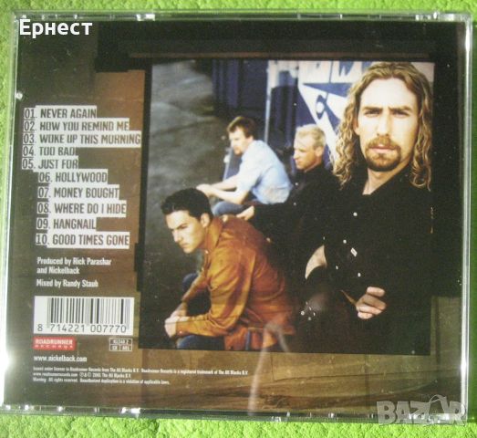 Nickelback – Silverside Up CD, снимка 4 - CD дискове - 45975448