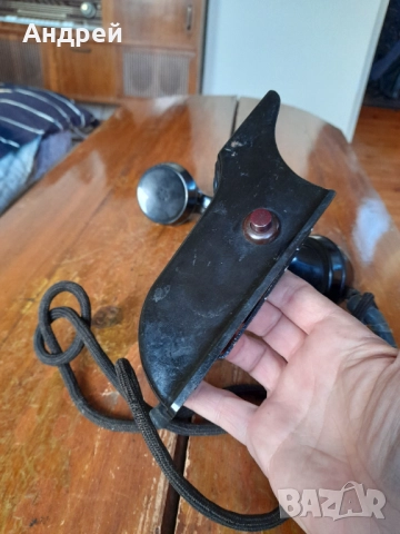 Стар домофон Ворошилов, снимка 3 - Антикварни и старинни предмети - 52283895