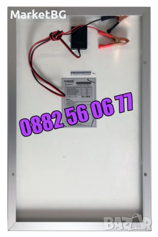 Соларен панел 20W, слънчев панел 20W, слънчев фотоволтаичен панел 20W, снимка 3 - Други - 54243536