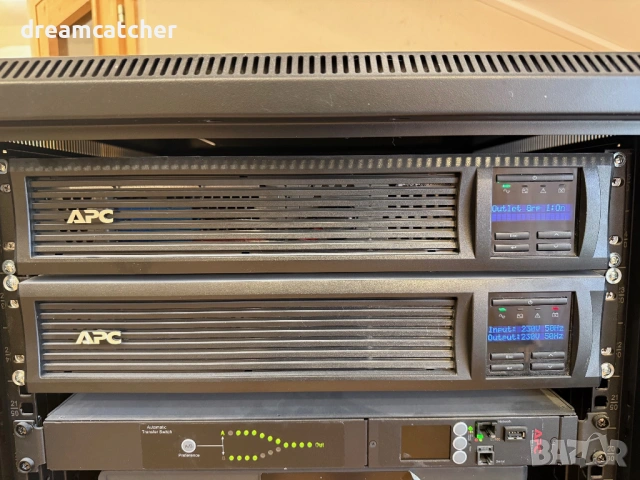 UPS APC Smart 2200VA RM/230V Line Interactive без батерии, снимка 2 - UPS захранвания - 54141167