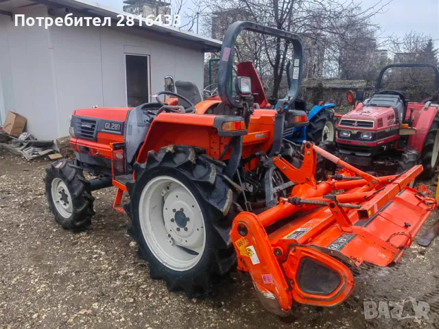 Трактор KUBOTA GL281 4x4, снимка 5 - Селскостопанска техника - 48297821