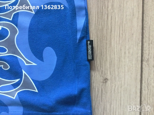 оригинална сърфистка синя фланела блуза на FANATIC размер XL, снимка 3 - Блузи - 51566770