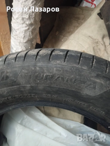 Продавам летни гуми Bridgestone Turanza 6 96H 215/60/17, снимка 4 - Гуми и джанти - 54018502