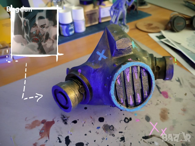 Arcane Jinx Cosplay Props Комплект Джинкс косплей предмети, снимка 2 - Колекции - 54124609