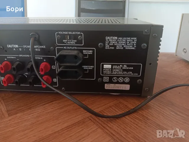 SANSUI R-5L Stereo Receiver, снимка 11 - Ресийвъри, усилватели, смесителни пултове - 47747645