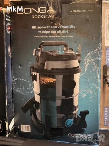 Conga Rockstar Wet & Dry Steel Pro Tool прахосмукачка за сухо и мокро , снимка 9 - Прахосмукачки - 54057571