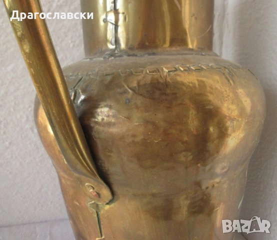 Голям и малък Стар метален съд, желязо, гюм с капак, снимка 15 - Антикварни и старинни предмети - 41964995