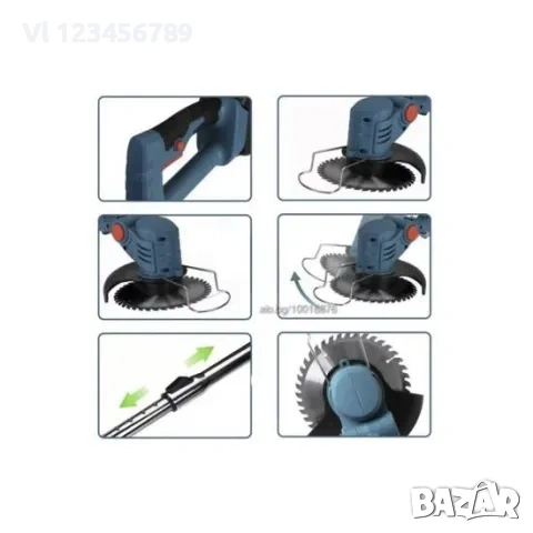 Акумулаторен градински тример Stahlmayer 36V - 8AH , снимка 3 - Градинска техника - 53841528