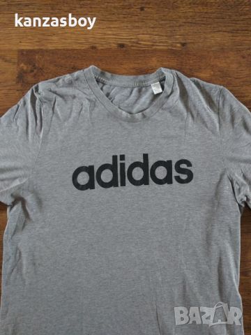Adidas Essentials Linear Tee  - страхотна мъжка тениска Л, снимка 3 - Тениски - 45830018