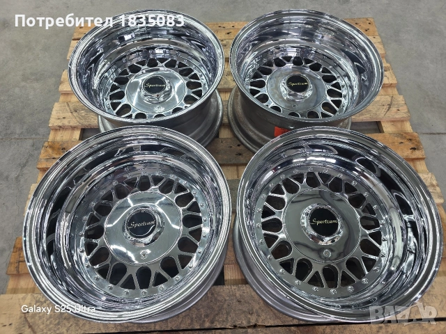Ретро джанти 15ки 4х108/4х114.3, снимка 2 - Гуми и джанти - 53891045
