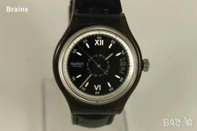 1991 SWATCH Automatic ETA 2842 Швейцарски Ръчен Часовник, снимка 4 - Мъжки - 51919526