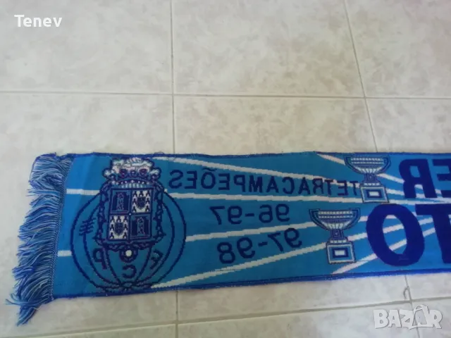 Порто Шампиони 1995 1996 1997 1998 колекционерски ретро футболен шал Super Porto Vintage , снимка 7 - Футбол - 49303057