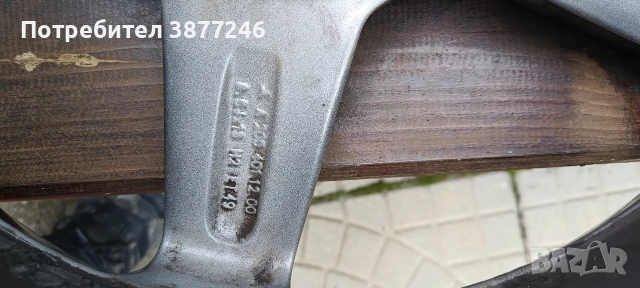 Продавам джанта 1брой ,18 AMG ET49. 8J H2, снимка 3 - Гуми и джанти - 52925771