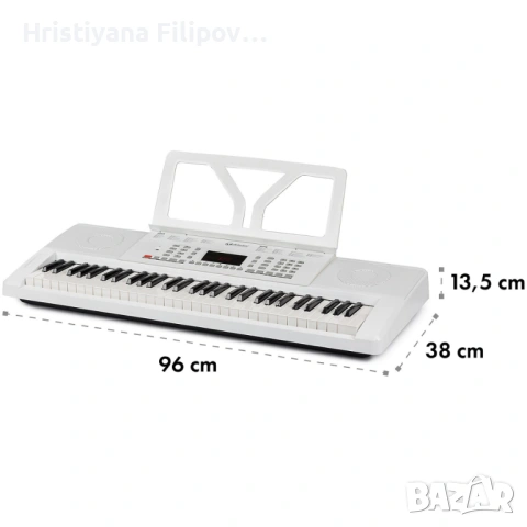 Синтезатор с динамични клавиши, снимка 2 - Пиана - 53851645