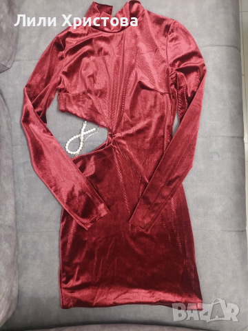 Рокля бордо