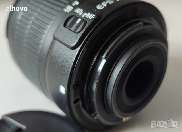 Обектив Canon Zoom Lens EF-S 18-55mm Ф58мм, снимка 4 - Обективи и филтри - 45351356
