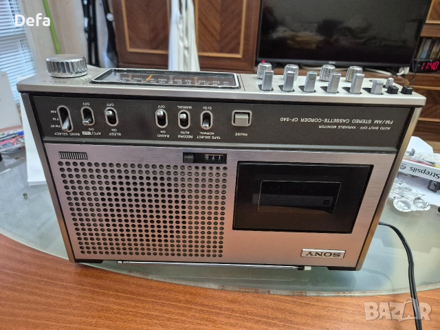 радиокасетофон SONY, снимка 5 - Радиокасетофони, транзистори - 54013174