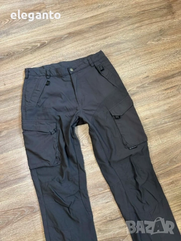 Висок клас мъжки технически HAGLOFS  CLIMATIC Charcoal Gray Cargo Pant's , S/М размер, снимка 4 - Спортни дрехи, екипи - 54039244