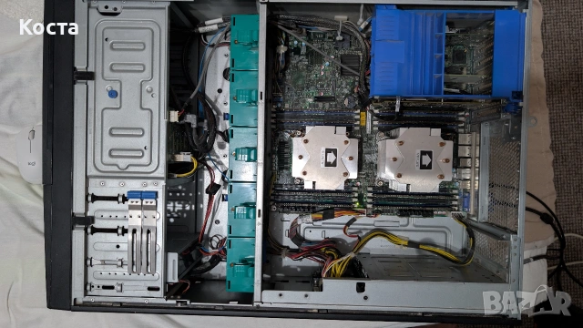 Сървър  компютър Intel xeon 128GB RAM, снимка 5 - Работни компютри - 53541824