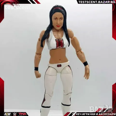 Екшън фигура WWE Brie Bella Бри Белла Близначките Бела WWE Divas Womens mattel figure basic, снимка 1 - Фигурки - 48375003