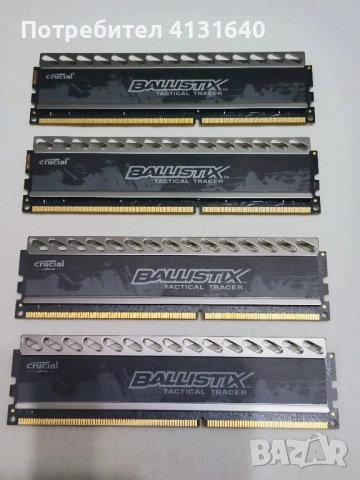 Свтещи Рам памети Crucial Balistix Tactical Tracer 16gb 1866MHz, снимка 2 - RAM памет - 52252095