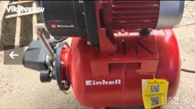 Хидрофорна помпа EINHELL, снимка 4 - Водни помпи - 52490005