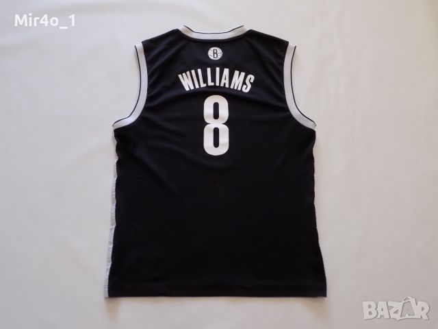 баскетболен потник brooklyn williams nba adidas екип спорт оригинал M, снимка 2 - Спортни дрехи, екипи - 45287634