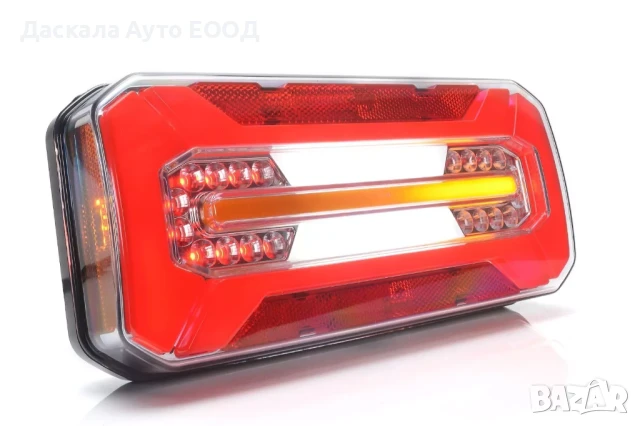 1бр. диоден ЛЕД LED стоп СИМЕТРИЯ  НЕОН с динамичен мигач  десен = ляв , W185, снимка 2 - Части - 50665920