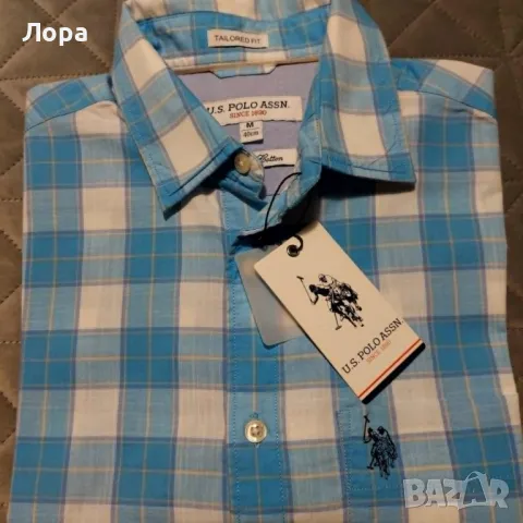 Нова мъжка риза U.S.Polo Assn, снимка 5 - Ризи - 49168917