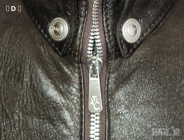 VERSACE оригинално кожено яке С-ХС, снимка 13 - Якета - 53822995