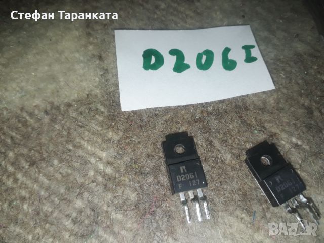 D206I Транзистори, снимка 2 - Други - 45900148