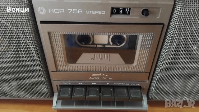 SABA RCR 756 BOOMBOX, снимка 4 - Радиокасетофони, транзистори - 54298100