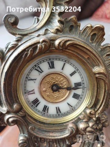 Античен каминен часовник., снимка 6 - Антикварни и старинни предмети - 53075562