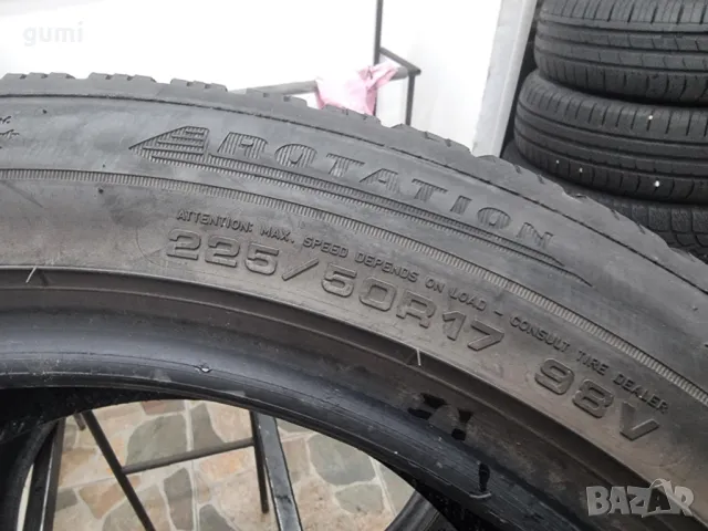 2бр зимни гуми 225/50/17 DUNLOP L01918 , снимка 4 - Гуми и джанти - 48413645