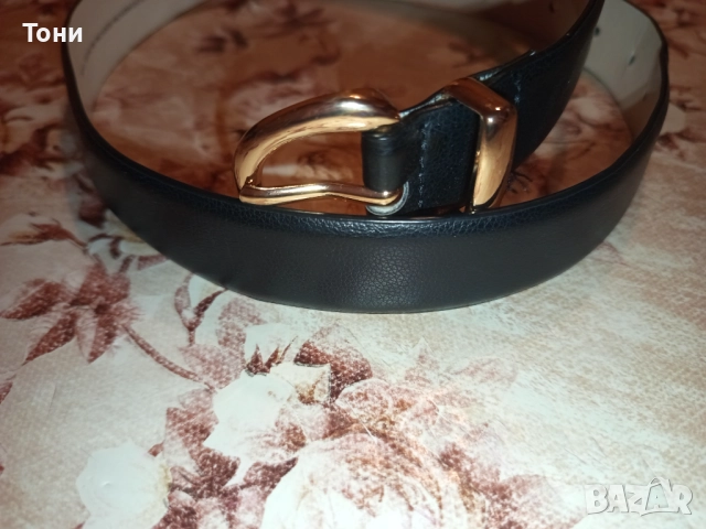 H&M Нов Дамски Кожен Колан S/95см, снимка 9 - Колани - 52675800