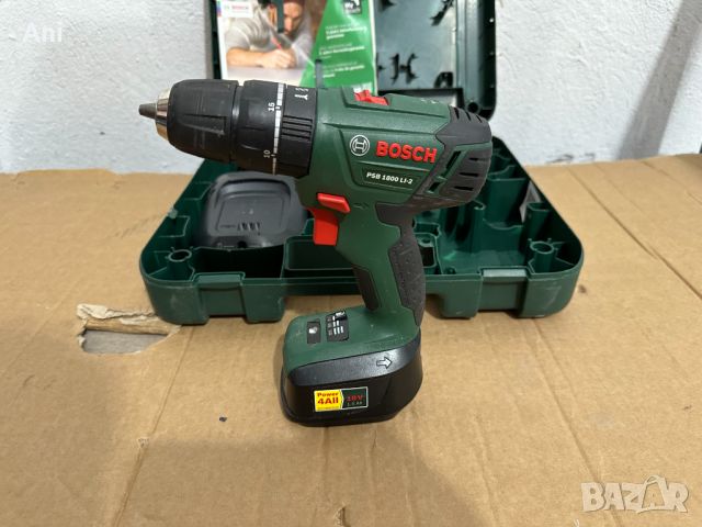 Винтоверт - Bosch 18 V Li ion , снимка 4 - Други машини и части - 46630217