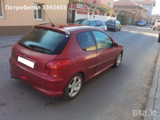 2003 Peugeot 206 1.6 16v 109k.c. На Части, снимка 5 - Автомобили и джипове - 48628469