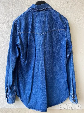 Дамска дънкова риза LEVIS - L, снимка 4 - Ризи - 48354508