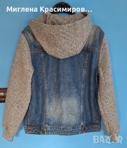 дънково яке, снимка 3 - Якета - 52379576