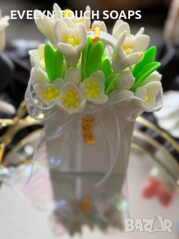 🌸✨ Букети от сапун като малки шедьоври! ✨🌸2, снимка 3 - Козметика за тяло - 53360845