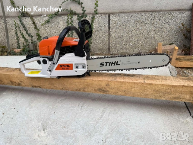 Чисто Нов Бензинов Трион STIHL MS 250, снимка 5 - Градинска техника - 52265284