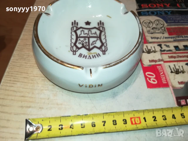 ПОРЦЕЛАНОВ ПЕПЕЛНИК ОТ СОЦА 0108250811, снимка 6 - Антикварни и старинни предмети - 51210382