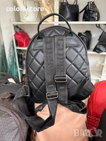 Черна раница Guess/SG125x, снимка 3 - Раници - 51680963