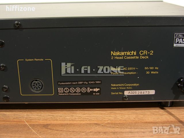 ДЕК  Nakamichi cr-2 , снимка 9 - Декове - 46608520