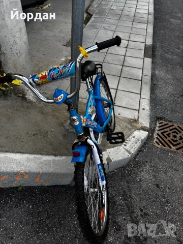 Синьо детско колело Hip-Hop 20", снимка 2 - Велосипеди - 52877965