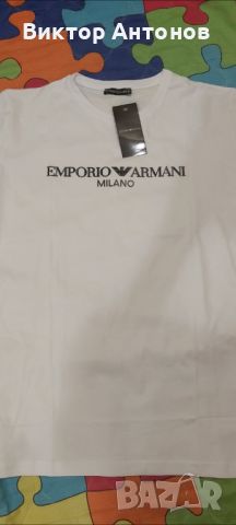 Тениска Emporio Armani, снимка 4 - Тениски - 45592944
