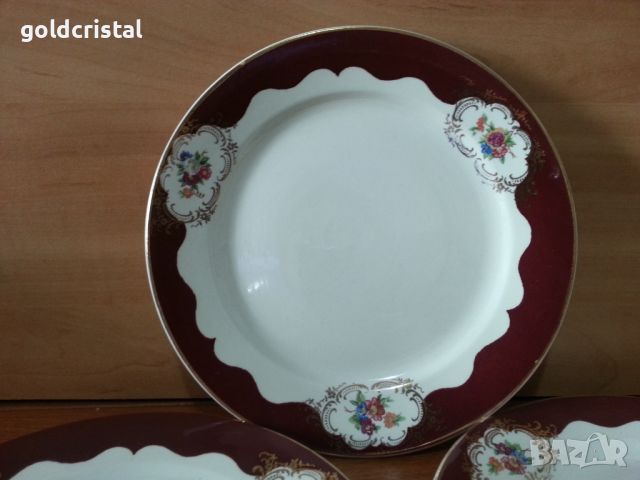 Френски порцелан чинии , снимка 6 - Антикварни и старинни предмети - 45270036