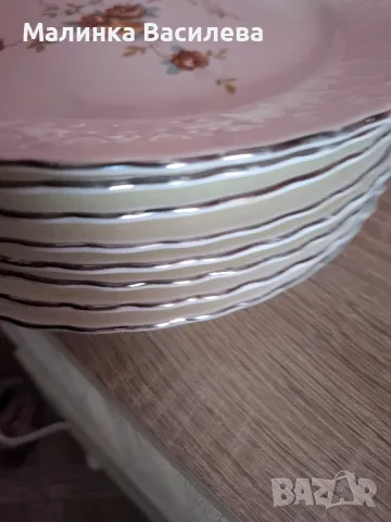 Чинии костен порцелан , снимка 4 - Чинии - 50299636