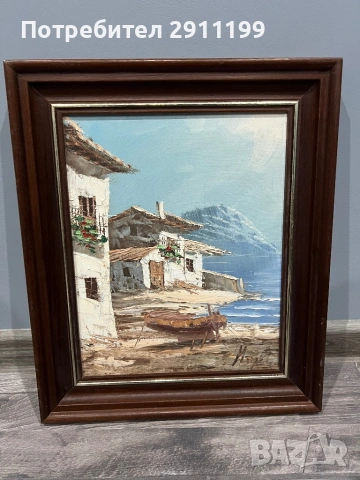 Маслена картина, комплект от 3 бр., снимка 2 - Картини - 53395236